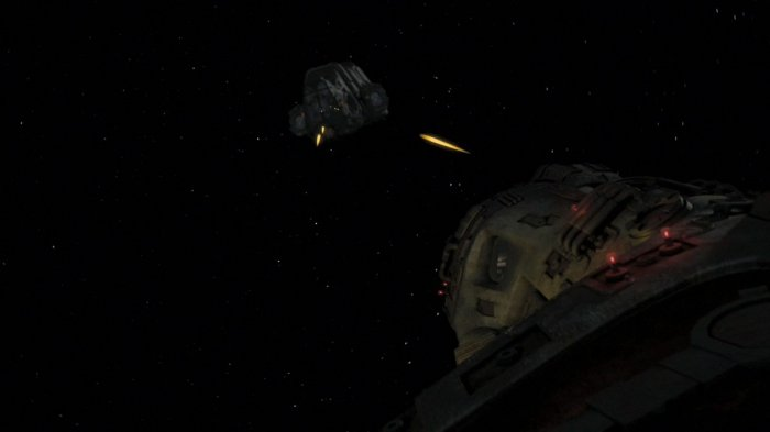 Das Shuttle greift an