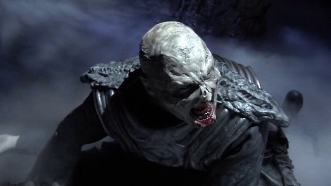Ein verwandelter Wraith-Soldat ohne seine Maske