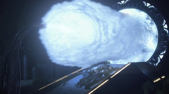 Der Vortex zerstört die Lebensform.