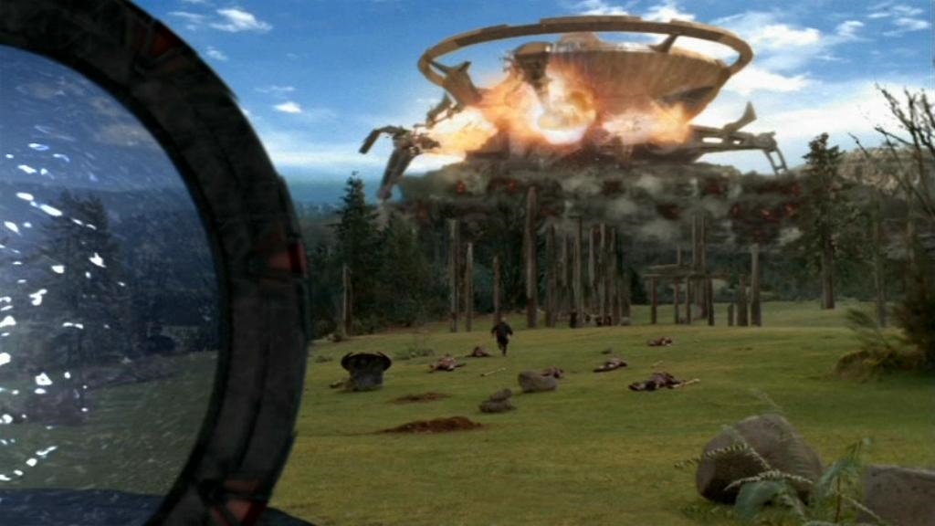 Apophis' neustes Ha'tak wird zerstört.
