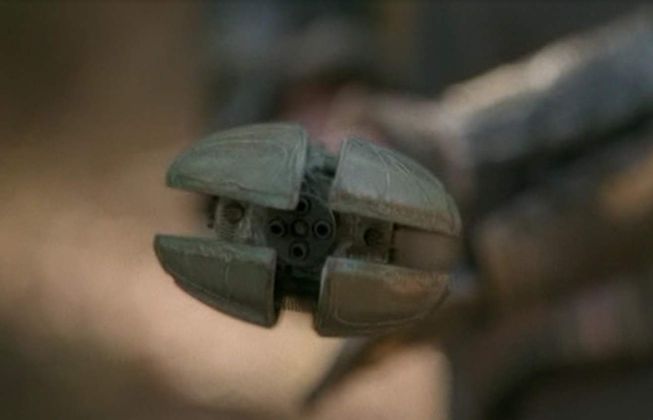 Stabwaffe von vorne
