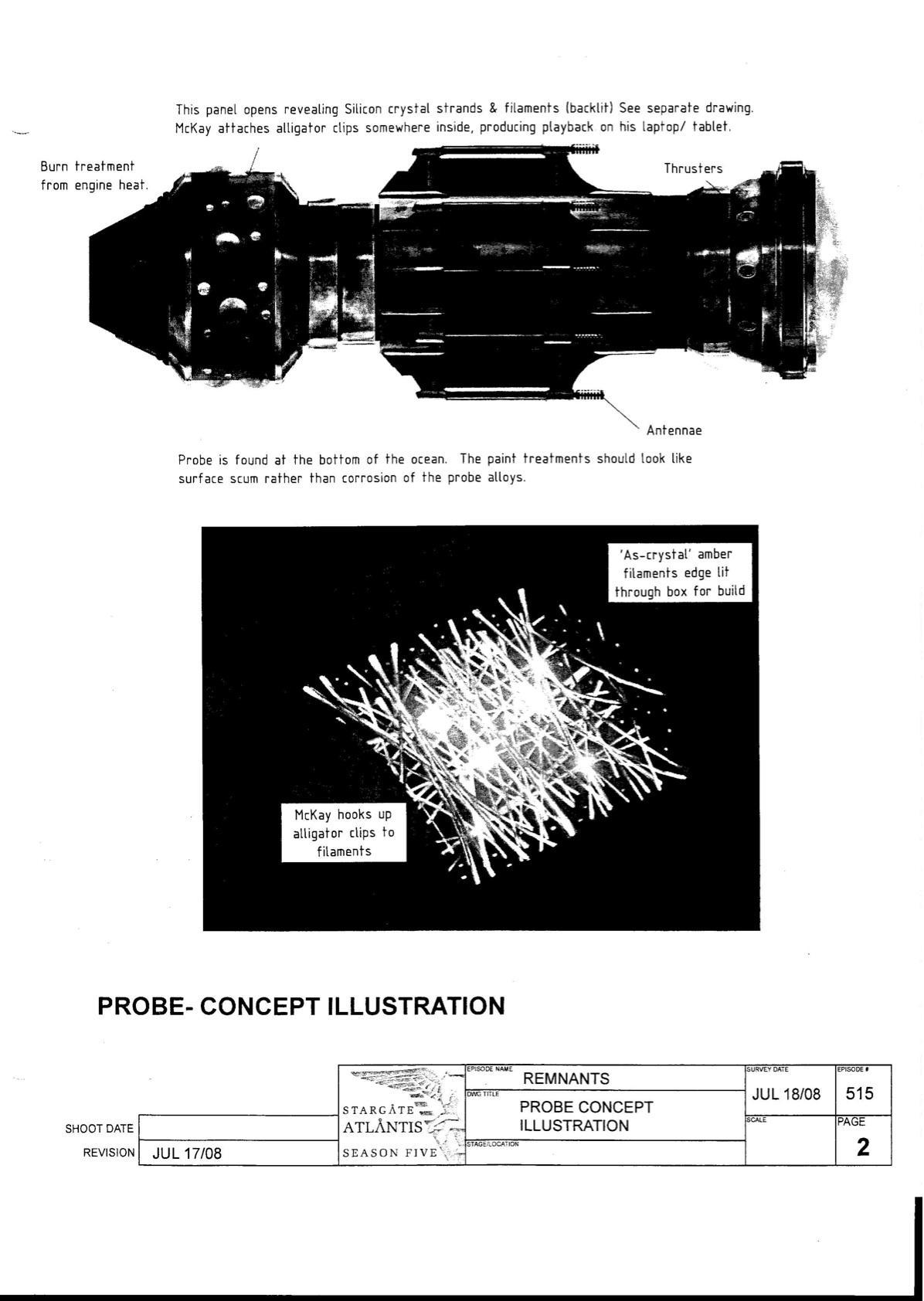 Concept Art der Drohne