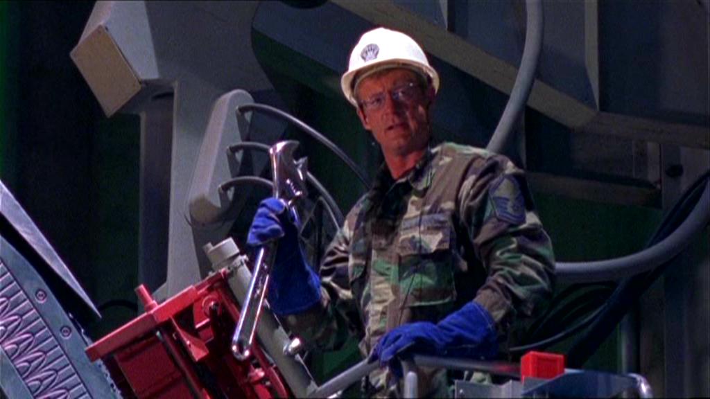 Sergeant Siler am Stargate