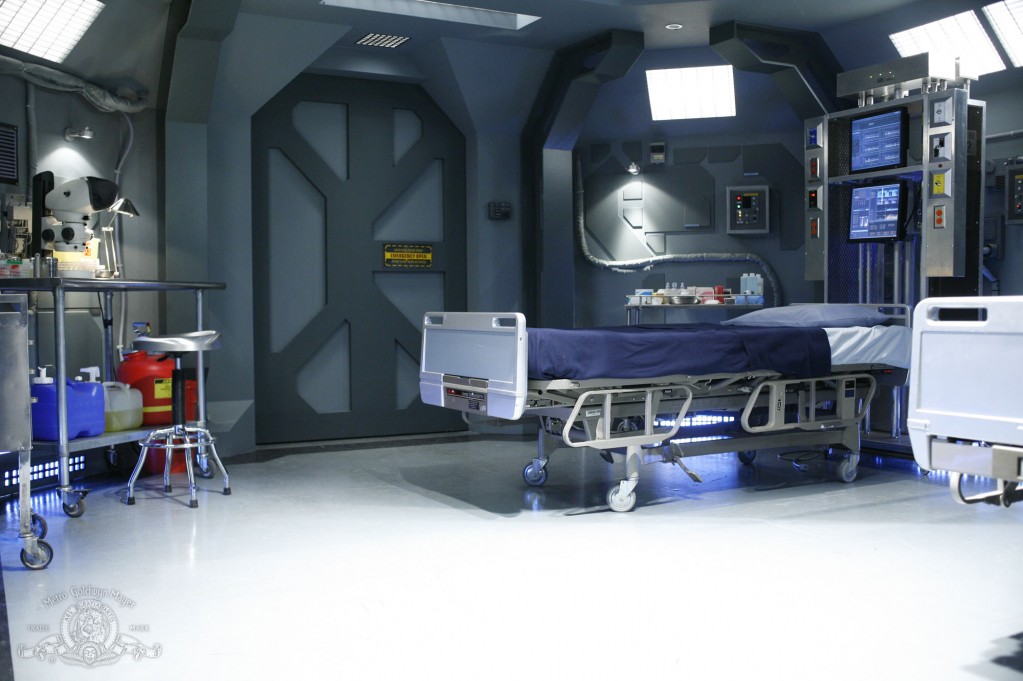 Die Krankenstation des Schiffes