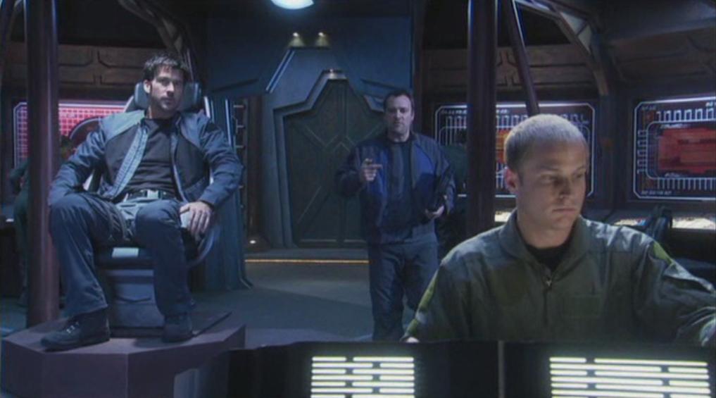 McKay und Sheppard sind auf der Orion.