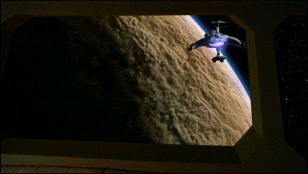 Das Schiff kommt auf die Prometheus zu.