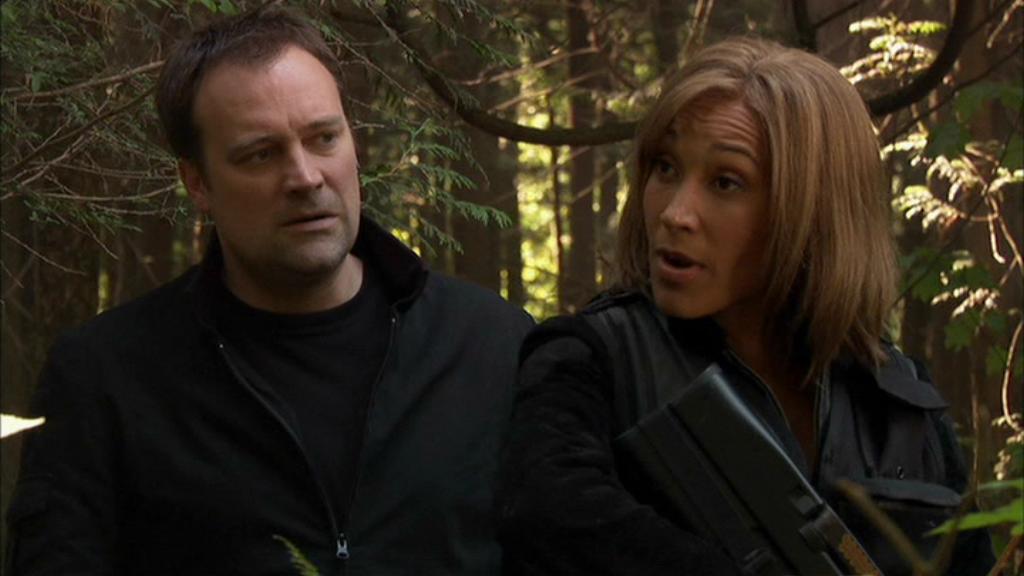 Rodney und Teyla