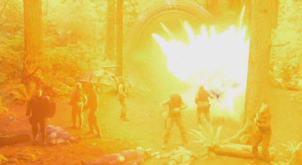 Die Explosion des DHDs Animation