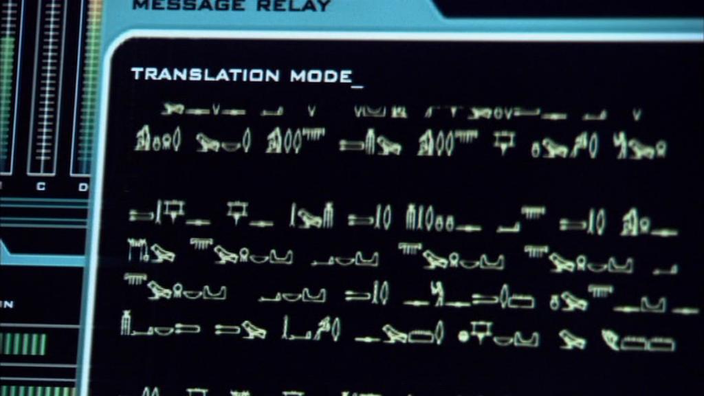 Die Goa'uld-Nachricht über die Verhandlungsbereitschaft der Systemlords