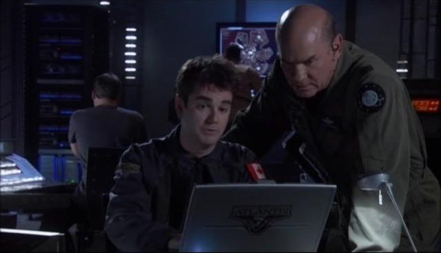 Chuck und Colonel Caldwell