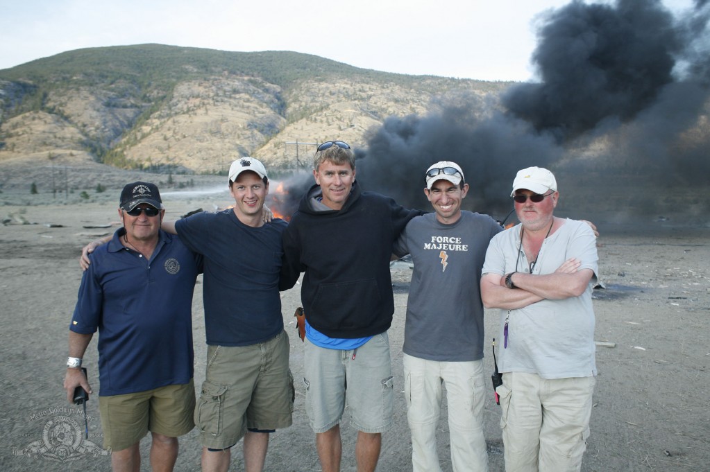 Ein Teil der „Vegas“-Crew