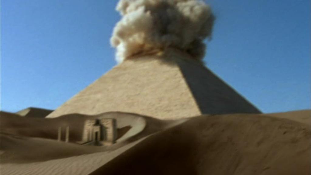 Abydos wird von Anubis vernichtet.