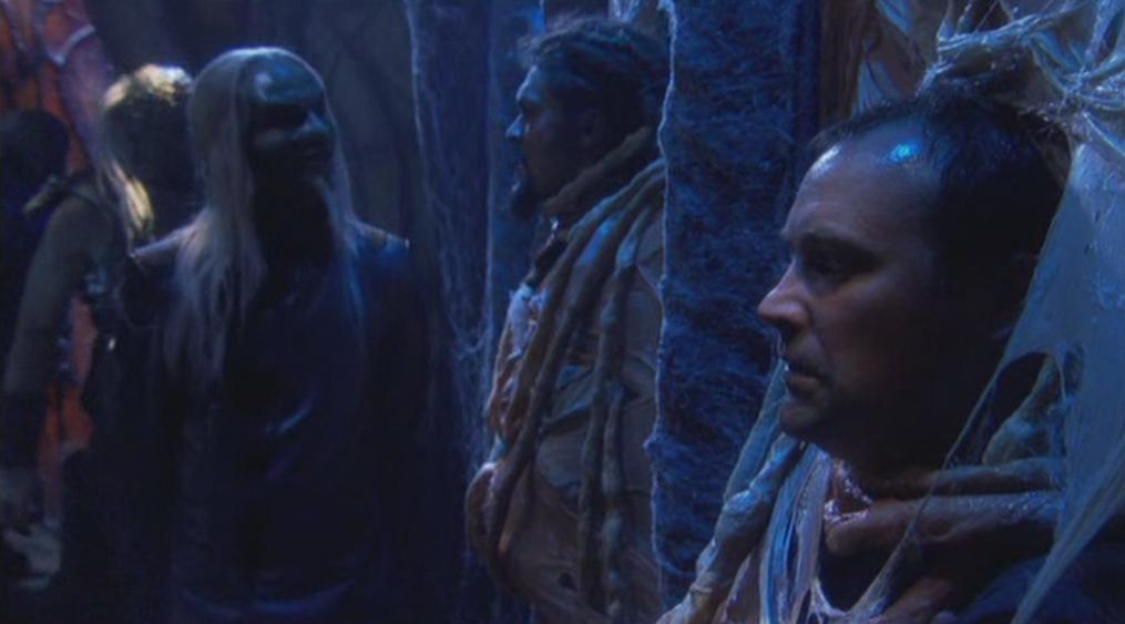 Ronon und Rodney McKay wurden in Wraith-Kokons gesteckt.