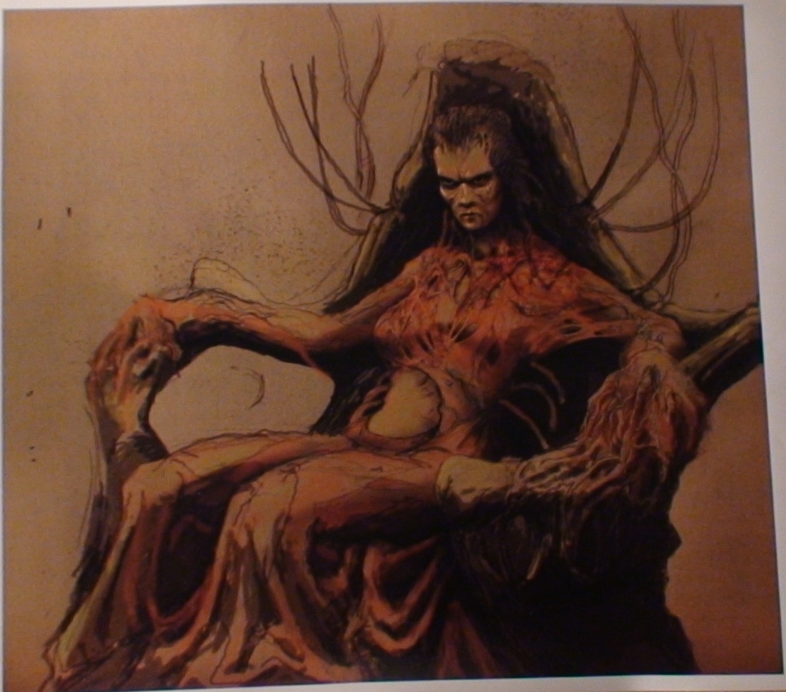Concept Art des Königinnenthrons