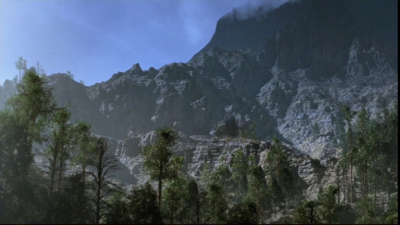Das Gebirge, in dem die Höhle liegt