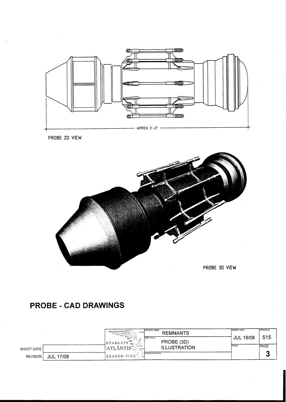 CAD-Darstellung der Drohne