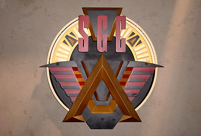Das Logo an der Wand