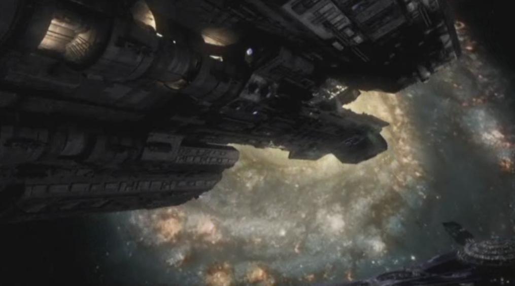 Die Daedalus zwischen den Galaxien