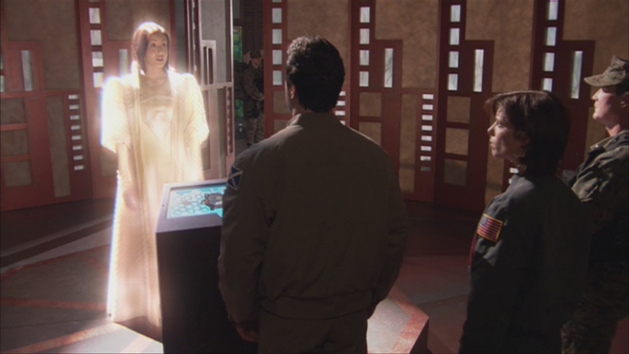 Das Atlantisteam entdeckt das Hologramm.
