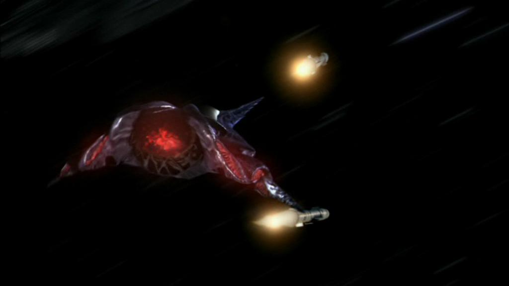 Die Daedalus ist unter anderem mit solchen Raketen bewaffnet.