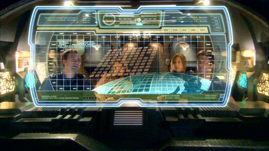 Das Team entdeckt die Antikersatelliten, welche die Daten an Atlantis senden.