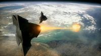 Die Satelliten zerstören einen russischen Satelliten.