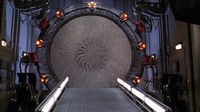 Die Iris am Erd-Stargate