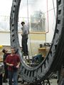 Das Original-Modell eines Gates aus Stargate Universe