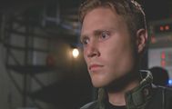 Lieutenant Barber vor seinem Tod
