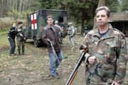 Mitchell und Landry sind bereit für die Jagd.