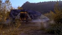 Flugvehikel des bedrosianischen Militärs