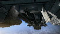 Horizon wird vom Bombenschachtraum der Apollo aus ausgeworfen.