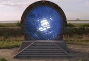 Ein offenes Stargate in der Milchstraße