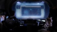 Das Head-up-Display eines Jumpers ist aktiv.