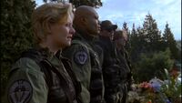 Das Team auf dem Planeten