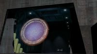 Das Stargate wird losgeschickt...