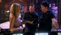 Rodney McKay, John Sheppard und Norina