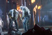 Wraith Soldaten mit Sheppard