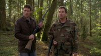 Mitchell und Landry auf der Jagd