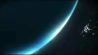 Der vierte Planet, ein blauer Gasriese